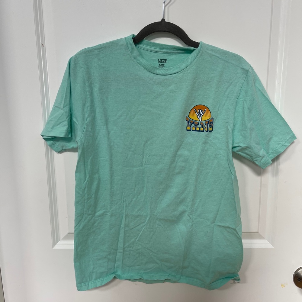 Vans aqua tshirt